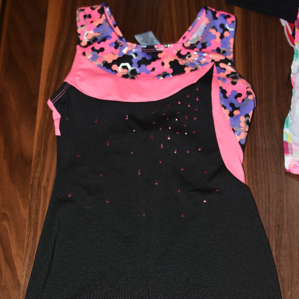 girls dance gymnastic biketard